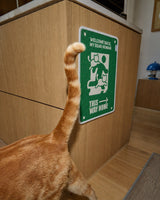 Cat Sign — Sisal Cat Scratching Pad